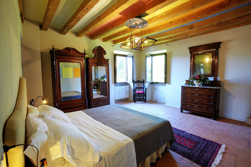 Camera Camilla – camera tripla con vista giardino, Palazzo Gatteschi Porrena